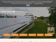 Tablet Screenshot of kaffee-partner-karriere.de